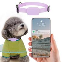 Naminių gyvūnėlių GPS sekimas, be mėnesinio mokesčio, stebėjimo antkaklis realiuoju laiku, APP valdymas šunims ir naminių gyvūnėlių veiklos monitorius One Size rožinė