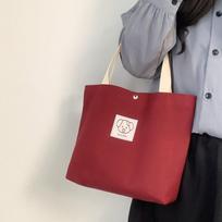 Canvas Tote Bag with Cute Cartoon Print Casual Daily Shoulder Bag for Women smėlis