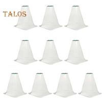 10/20 vnt. Garden Cloche skaidrus mini šiltnamis su pasukama ventiliacijos anga Daugkartinio naudojimo augalų apsauga lauko augalams, apsauga nuo užšalimo 10pcs