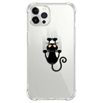 Cartoon Cute Cat smūgiams atsparus telefono dėklas, skirtas iPhone 12 13 Mini 11 Pro Max Xr X Xs Max 7 8 6 6s Plus Se 2020 Skaidrus minkštas galinis dangtelis For iphone 6 6S