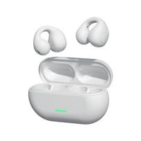 Bluetooth ausinės Prisegamos HiFi stereo ausinės Sportinės vandeniui atsparios jutiklinės ausinės juoda