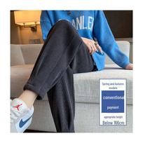 Women's Plus Velvet Harem Sweatpants - Sizes 767M-4XL, Slim Fit, Drawstring, Thickened for Autumn/Winter XL