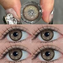 MillCreek Spalvoti Kontaktiniai Lęšiai 14.5MM Didelio Dydžio Lėlės Akys 2vnt. Minkšti Lęšiai 1 Metų Naudojimo Akių Makiažas Cosplay 0 mėlyna