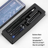 Bocai studentų laikysenos korekcijos plunksnakočių rinkinys su keičiamomis rašalo kasetėmis kaligrafijai ir pradinei mokyklai 0.38mm