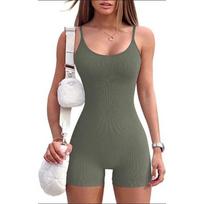 Vasariniai Seksualūs Camisole Šortai Moteriški Bodži S beige