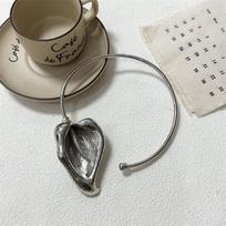 Cyberpunk Alloy Retro gėlių Cosplay karoliai Unisex Sidabrinė Choker Auksinė kalla lelija Pakabukas Papuošalai Kaklo aksesuarai Dovanos