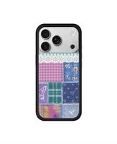 2025 Laukinės gėlės 3D lelija Pastoralinis leopardų raštasTelefono dėklas iPhone 17 Pro Max 16 Plus Air 12 13 14 15 WF Džinsinis Apsauginis dangtelis For iphone 14
