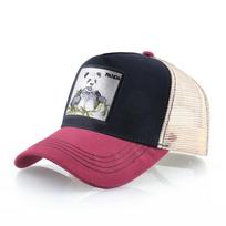 Vasarinė tinklinė beisbolo kepurė, moteriška vienspalvė tėčio kepuraitė, vyriška lauko orui pralaidi skydelio kepuraitė Unisex Streetwear Trucker kepuraitė 56-59CM