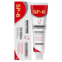 Sp 6 Ultra Whitening, Sp 6 Dantų pasta, Ultra Whitening Toothpasta Sp - 6, Probiotic Brightening Toothpasta, Deep Cleaning Care Dantų pasta One Size