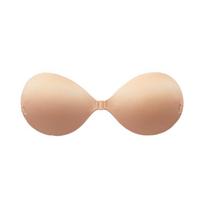 Seksualios nematomos lipnios liemenėlės be petnešėlių be užpakalinės liemenėlės moterims, besiūlės vestuvinės lipnios liemenėlės A juoda