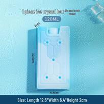 Reusable Ice Crystal Cooling Box: Blue Ice Packs for Fresh-Keeping and Temperature Control