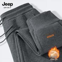 JEEP SPIRIT Vyriškos šiltos kelnės su avies vilnos pamušalu L