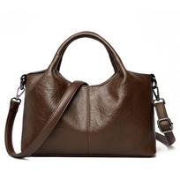 Moterų rankinė PU odinė peties rankinė Moteriška messenger tipo rankinė Moteriška tote rankinė Moteriška crossbody rankinė abrikosas