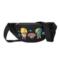Cartoon cute children's fanny pack, male and female babies, fashionable one-shoulder messenger bag, trendy children's robot children's breast bag