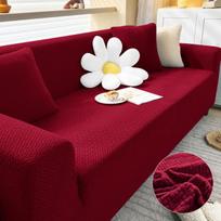Žakardinis Elastinis Sofa-lova Užvalkalas Svetainei Tamprus Poliarinis Vilnas Fotelis 1 /2 /3 /4 Vietų Kampinės Sofos Užvalkalas L Formos 1 Seater (90-140cm)