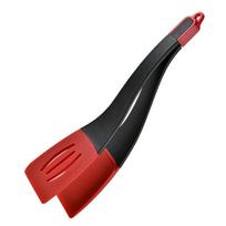 3 viename Silikoninės gnybtelės Žnyplės Kiaušinių Mentele Žnyplės Kepsnių Mentele Žnyplės Gnybtas Blynelių Keptos Turners Virtuvės gaminimo reikmenys raudona