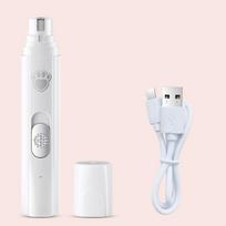 Neskausmingas USB įkrovimas šunų nagų šlifuokliai Įkraunamos naminių gyvūnų nagų kirpimo mašinėlės Tylios elektrinės šunų katės letenėlės nagų priežiūros kirpimo įrankiai žalia