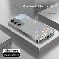 N180 Maža šviežia gėlė drugelis Telefono dėklas iPhone 16 15 Pro Max Samsung S24 S23 A54 A35 Redmi Note 13 12 Pro Padengtas rėmas Grūdinto stiklo dangtelis for iPhone 6/6S