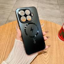 Mi 15T Mi15T Pro dėklas Prabangus dengtas magnetinis telefono dėklas skirtas Xiaomi Mi 15T Mi15T 15 T Pro 15TPro Belaidžio įkrovimo galinė dalis Xiaomi 15T Pro
