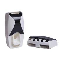 Automatinis dantų pastos dozatorius + 5 vnt. juoda