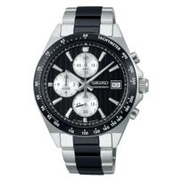 Seiko Selection S serijos kvarcinis chronografas vertikalus SBTR043 vyriškas baterijomis maitinamas (Trys Akys)