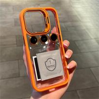 Objektyvo metalinio žiedo apsaugos stovas telefono dėklas, skirtas iPhone 15 14 13 12 11 Pro Max fotoaparato stiklas, objektyvo apsauga, skaidrus smūgiams atsparus dangtelis iPhone 15 Pro Max juoda