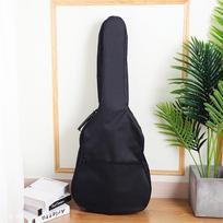 Padded Acoustic Guitar Backpack for 40/41 inch Classical or Folk Guitars 41 colio visos juodos spalvos paminkštinta spalva