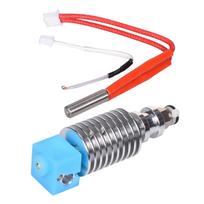 BQU 3D spausdintuvo 24V I3 Mega Hotend V5 Jhead Hotend Bowden Extrude rinkinys su 0,4 mm purkštuko šildytuvo viela 24V įvairiaspalvis