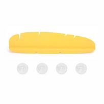 Silicone Suction Cup Splash Guard for Kitchen Sink geltona