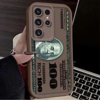 USD Dollar Popular Silicone Soft Phone Case For Samsung Galaxy S25 S24 S23 Ultra S22 S21 Plus FE A55 A54 A35 A15 5G Cover A35 5G