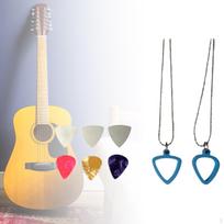 Gitara Pick Laikiklis Karoliai, Gitara Plektronas Pakabukas, Dvigubas Pusių Pick Laikymas raudona