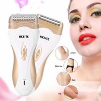 Moteriškas įkraunamas plaukelių šalinimas moteriškas elektrinis kūno epiliatorius epilator auksas/balta