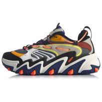 Li Ning X-Claw Katės letena Madingi Patogūs Smūgius sugeriantys Neslystantys Atsparūs dėvėjimuisi Žemo profilio Sportiniai Laisvalaikio Batai Vyrams sportbačiai Geležies pilka AGLQ013-7 41