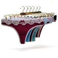 Moteriškos Seksualios G-string Medvilninės T-back Kelnaitės Moteriai Apatiniai Intymūs Lingerie Lady T-back Kelnaitės 6 vnt. M