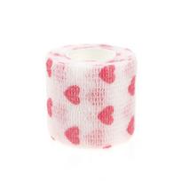 24 Rolls Pet Bandage elastinis lipnus rišantis tvarstis šunų kačių arkliams Neaustinė lipni sportinė juosta kelio kulkšnims 2.5cm