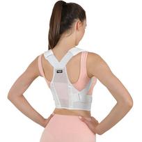 Back Support Posture Correction Strap Adjustable Shoulder Clavicle Spinal Support Strap Reshape Your Body Lumbar Support Back Trainer XXL balta