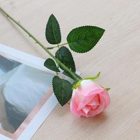 12 vnt Dirbtinės rožių gėlės Šilkinės rožės 48cm netikra gėlė nuotakos puokštei Valentino dienos dovana gimtadienio vestuvėms Namų stalo puošmena balta