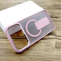 Shockproof Armor Matte Case For iPhone 17 16E 16 15 14 13 12 11 Pro Max Air 17Pro Magsafe Wireless Charge With Stand Full Covers For iPhone 11 Pro