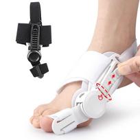 1 vnt. Hallux Valgus korektorius Unisex Pėdos Hallux Valgus įtvarai Sukamas pirštų separatorius Tiesintuvas Reguliuojamas pirštų korektorius