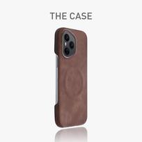 Business PU Leather Frameless Hard Case For Honor 400 Pro Magnetic Wireless Charging Anti-Fall Cover For Honor400Pro Honor 400 Pro (Global) pilka