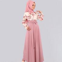 Artimųjų Rytų Ramadano retro stiliaus elegantiška suknelė Abaya Kaftan stiliaus nėrinių ilgomis rankovėmis musulmoniška Dubajaus moteris Elegantiška didelio dydžio Turkija Islamo drabužiai XXXL mėlyna