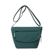 Casual Women Shoulder Messenger Bag Ladies Oxford Zipper Bucket Handbags Package Female Small Capacity Travel Crossbody Bags mėlyna