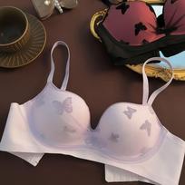 Sweat Girls Bras Sling 3/4 Push Up Bras Cute Underwear For Women Sexy Bras Backless Lingerie 38/85AB black