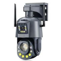 Nauja „Wi-Fi“ kamera HD 6MP PTZ 50X priartinimas, dvipusis garsas, spalvotas naktinis matymas lauke, atsparus vandeniui CCTV stebėjimo saugos „Wi-Fi“ IP kamera 6MP Camera