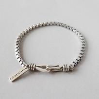 925 sterlingo sidabro korėjietiško stiliaus vintažiniai geometriniai apyrankės bangle moterims vestuvių porai mados vakarėlio papuošalai 16.5cm gray
