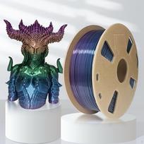 1,75 mm Pla Filament 3D spausdintuvas 1kg ritė Universalus daugiaspalvis didelės spartos spausdinimas Style A