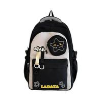 Lengvas ir didelės talpos vidurinės mokyklos mokinių kuprinė, naujo stiliaus mokyklinė rankinė single bag