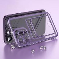 Galvanizuotas skaidrus kortelių laikiklis piniginės dėklas, skirtas iPhone 13 dėklui Iphone 11 12 14 Pro Max 14 Plus Xs kišeninis smūgiams atsparus dangtelis For iPhone 12 Pro