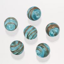 10 vnt. 14 mm apvalios kamuoliuko formos rankų darbo lampwork stiklo laisvų karoliukų papuošalų gamybos priedams DIY amatų radiniai 14mm-10pcs