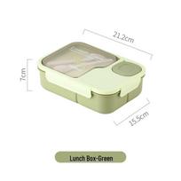 Student Lunch Box - Leak-Proof, Divided, Portable Bento Box for Office Worker or Cafeteria